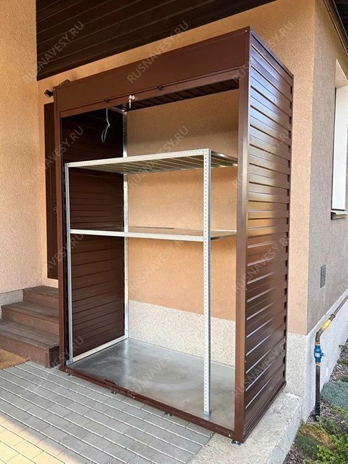 Металлический шкаф 1,80x2,40 разборный фото 7